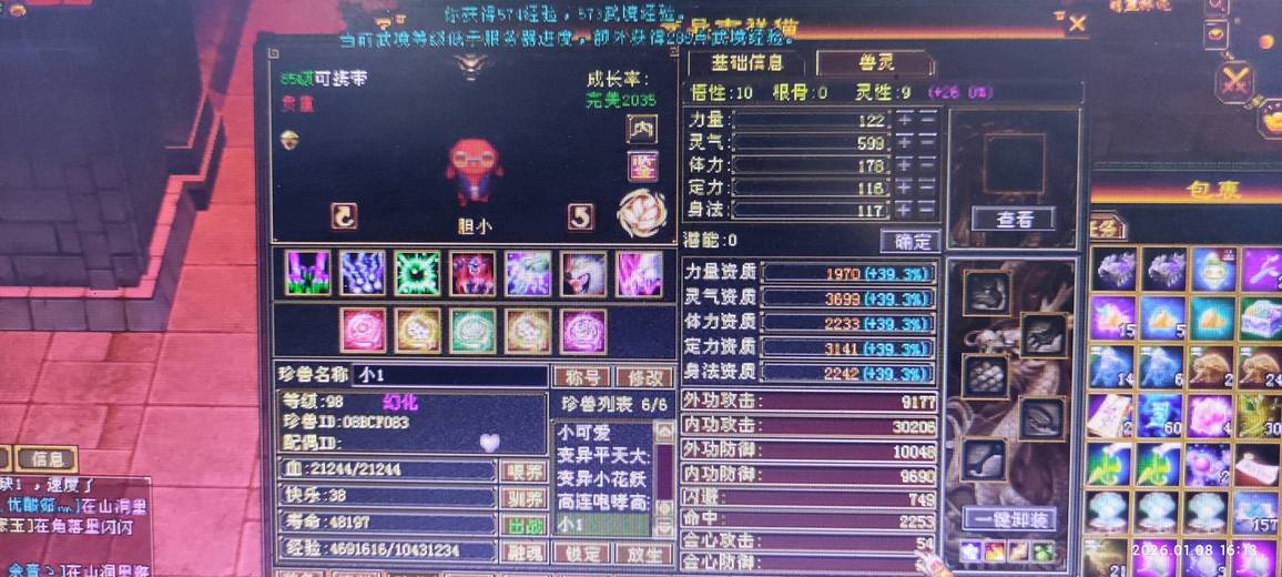 携带等级:85级 | 等级:98 | 悟性10 | 灵性9 | 最高资质:3699 | 【逆光代售宝宝交易全免手续费】商品图片