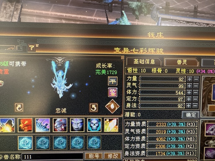 携带等级:65级 | 等级:80 | 悟性10 | 灵性10 | 最高资质:4062 | 【逆光代售宝宝交易全免手续费】商品图片