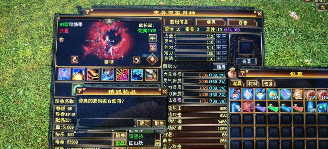 携带等级:85级 | 等级:96 | 悟性10 | 灵性10 | 最高资质:4029 | 【逆光代售宝宝交易全免手续费】商品图片