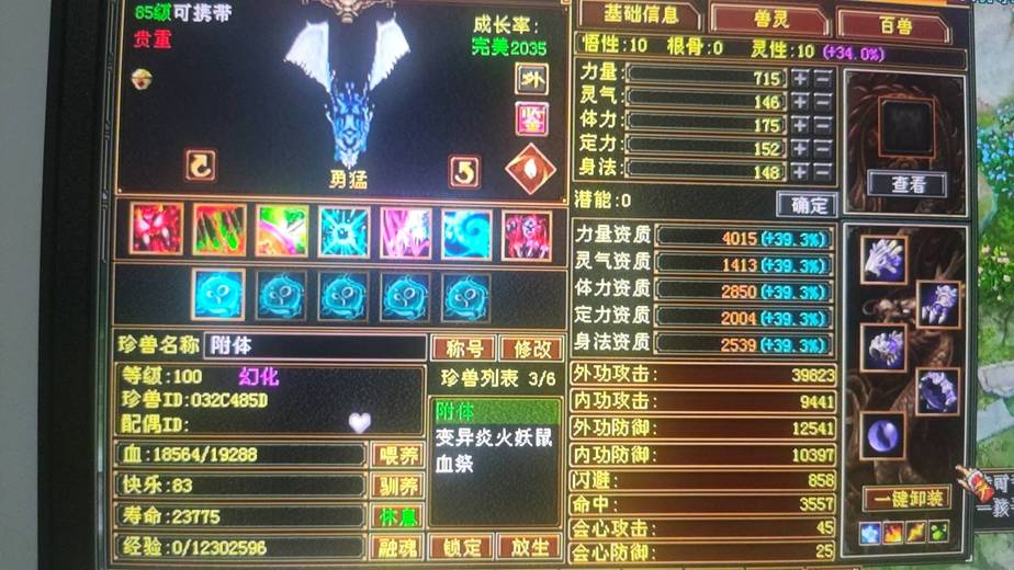 携带等级:85级 | 等级:90 | 悟性10 | 灵性10 | 最高资质:4000 | 【逆光代售宝宝交易全免手续费】商品图片