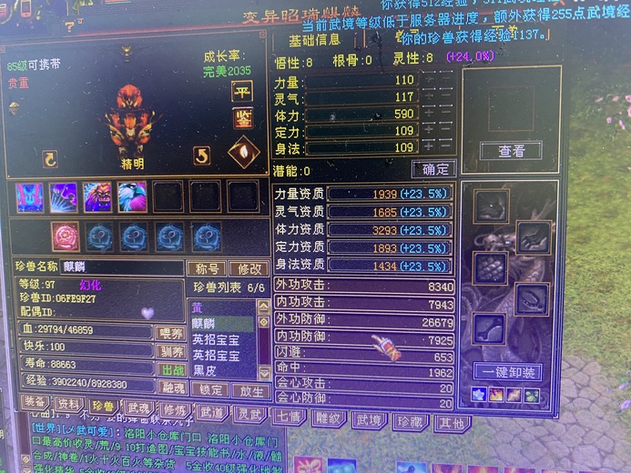携带等级:85级 | 等级:90 | 悟性8 | 灵性8 | 最高资质:4016 | 【逆光代售宝宝交易全免手续费】商品图片