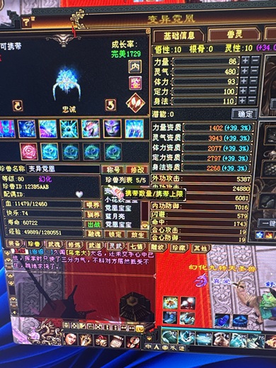 【鸿渊推荐】 | 内攻宝宝 | 忠诚 | 携带等级:65级 | 等级:80 | 悟性10 | 灵性10 | 最高资质:3943 | 【逆光代售宝宝交易全免手续费】商品图片